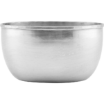 Skál silvur h:6,5 dia:11,5 aluminium