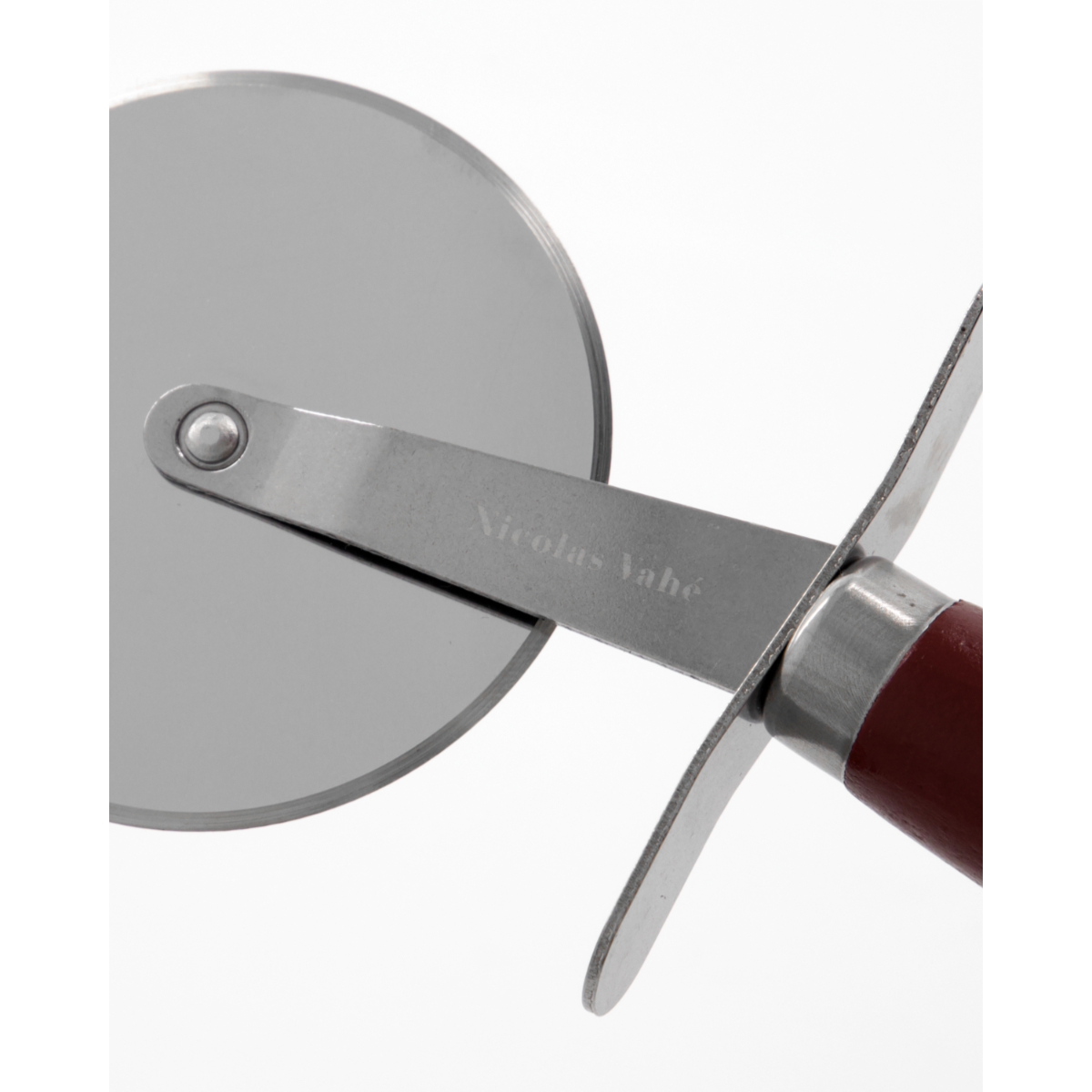 Pizza hjól, dökkrautt - Image 2