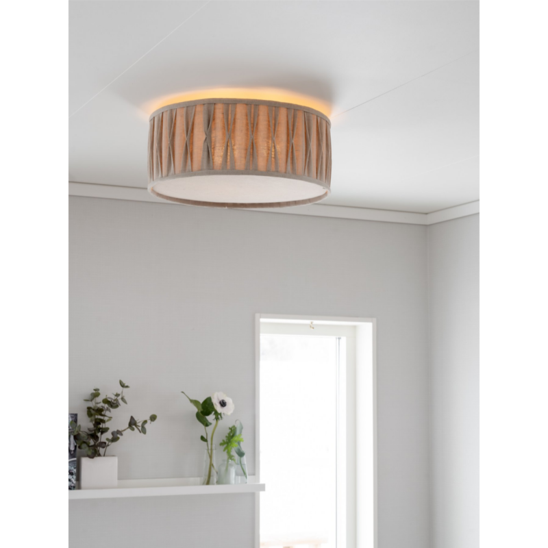 PLAFOND PLISSÉ - Loftljós, natur 45cm - Image 2