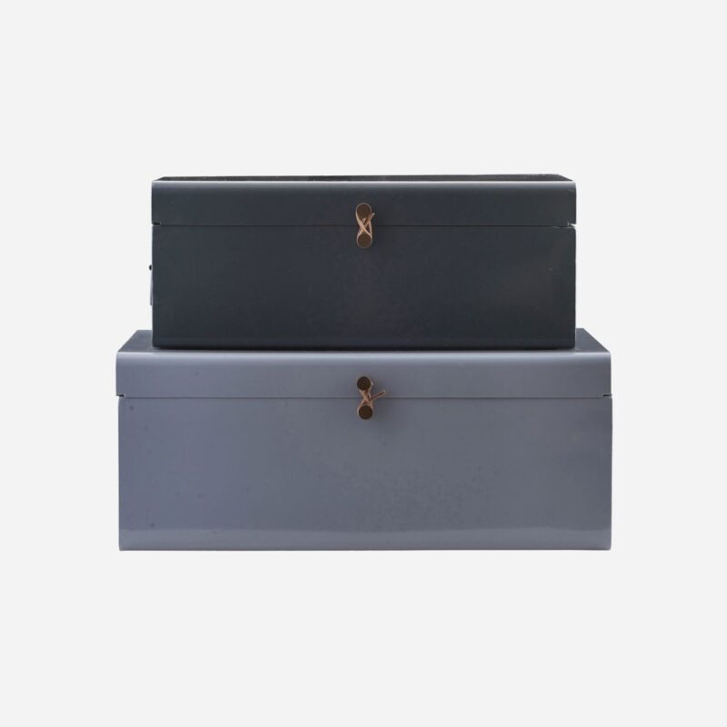 Storage Metal set of 2 S52x26x20 L:60x36
