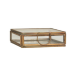 Glerbox m/loki - brass, 3.2cm