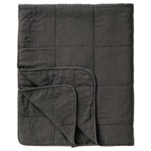 VINTAGE - Rúmteppi, thunder grey 240x240cm