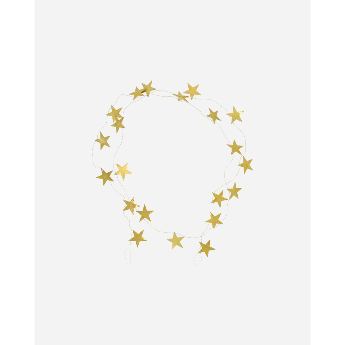 STARS - Skrautlengja, brass 150cm