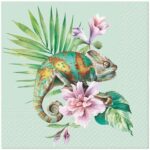 Servíettur - Chameleon, 20stk