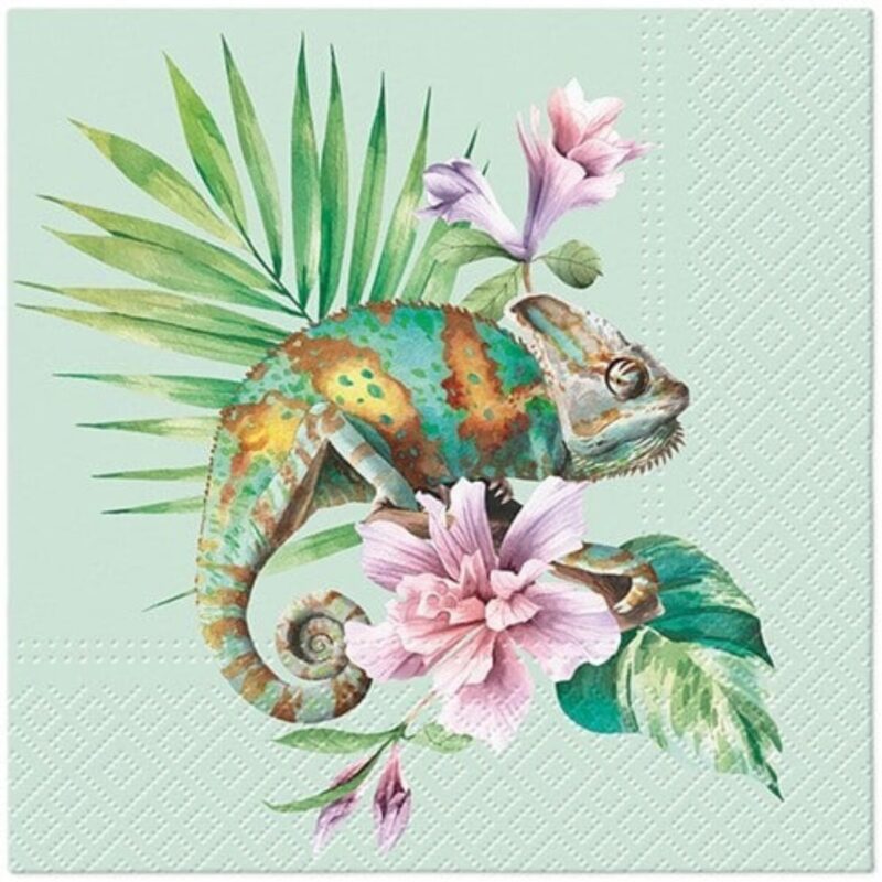 Servíettur - Chameleon, 20stk