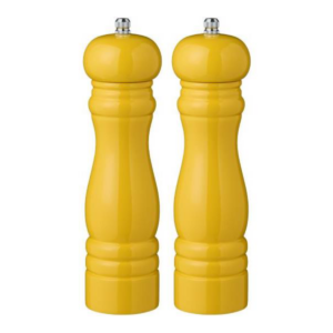 Salt/piparkvörn sett - Gult