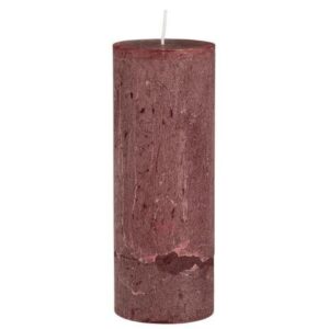 RUSTIC - Kubbakerti, rautt 18cm