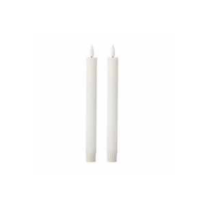 PONZA - LED stjakakerti, beige 2stk
