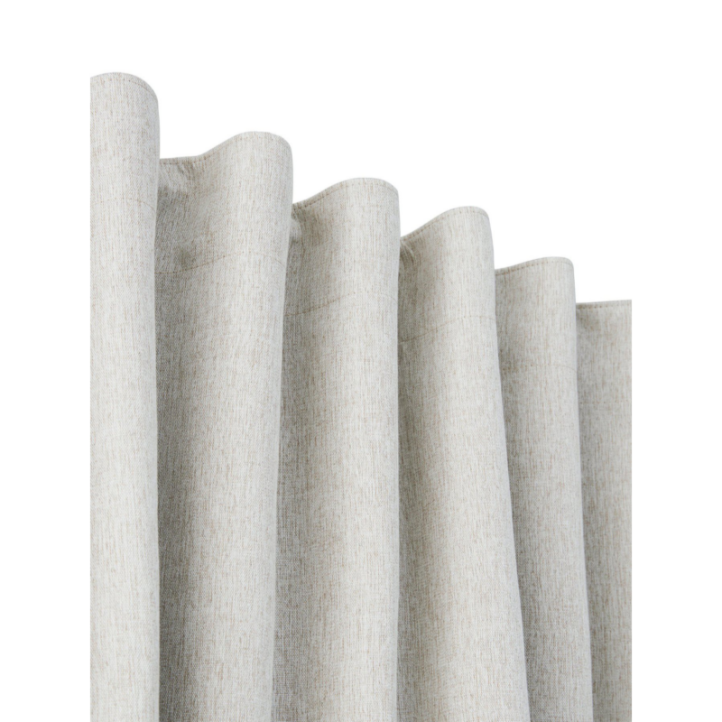 COLIN - Myrkvunargardínur, 2stk beige 135x280cm - Image 3