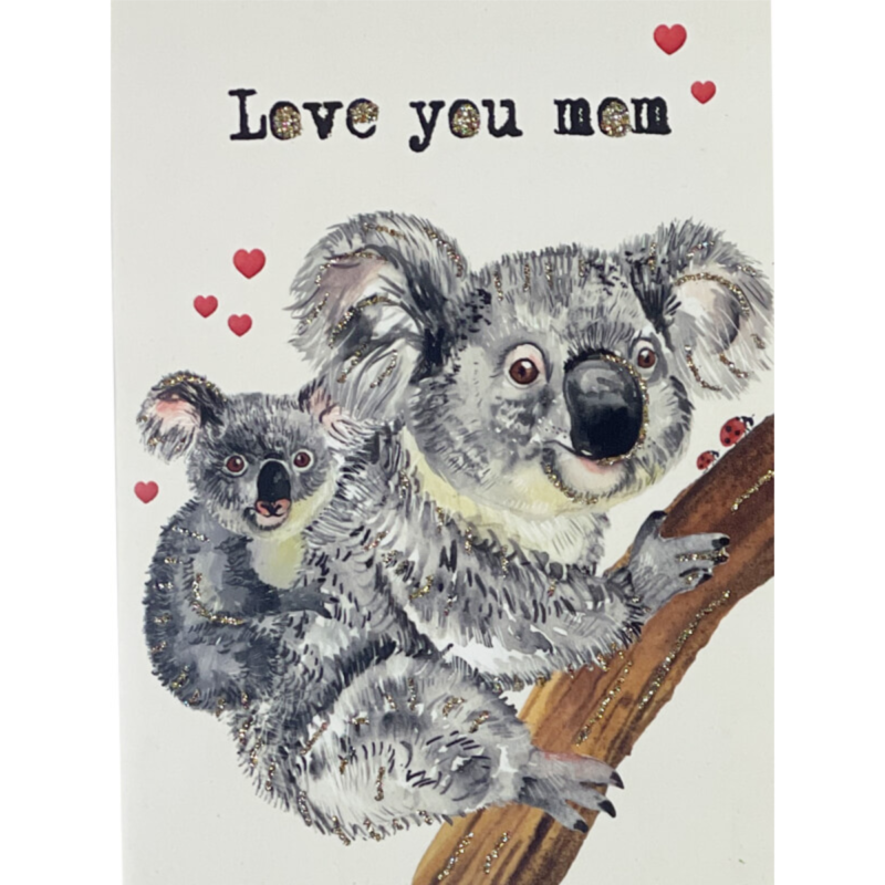 Kort - "Love you mom"