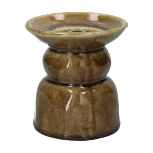 NOVI - Kertastjaki, brúnn 12.5cm