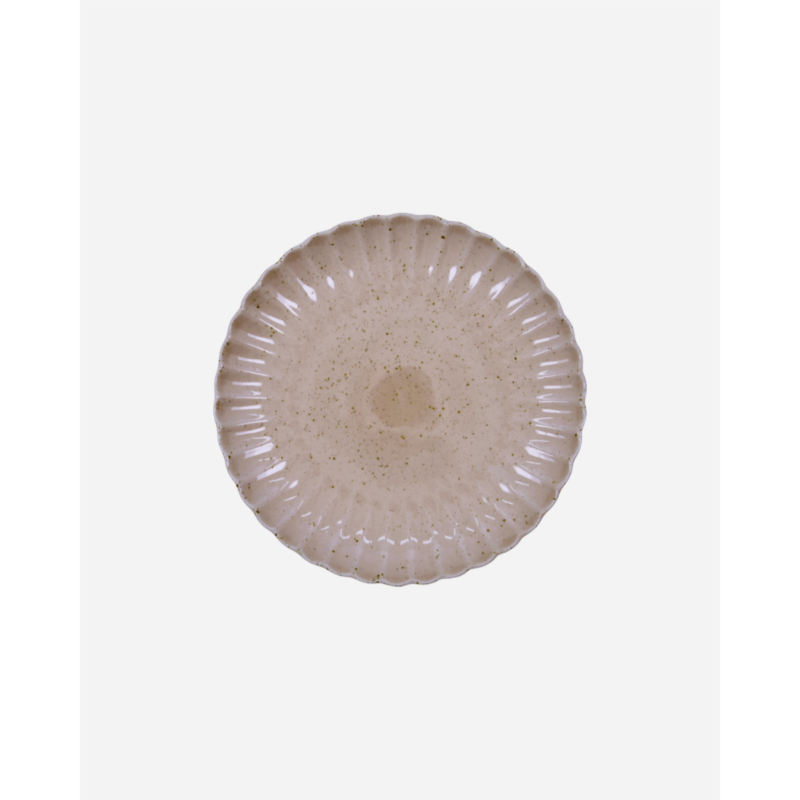 SCALLOP - Matardiskur, 26cm bleikur