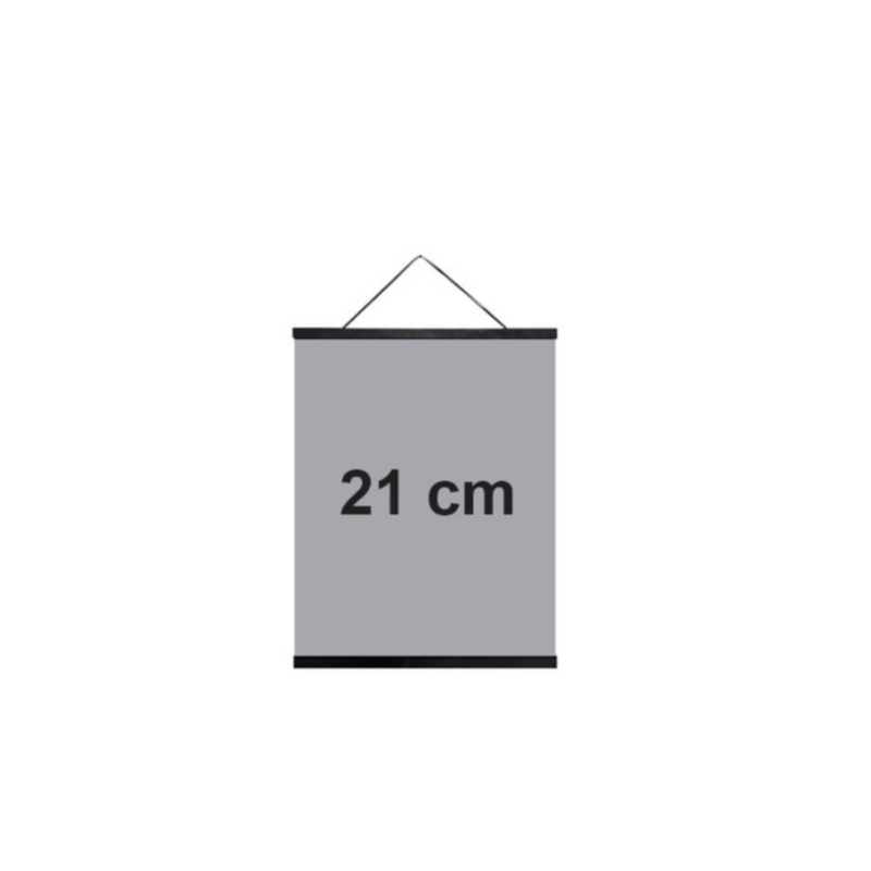 Hengi með leðurbandi 21cm (rammi)