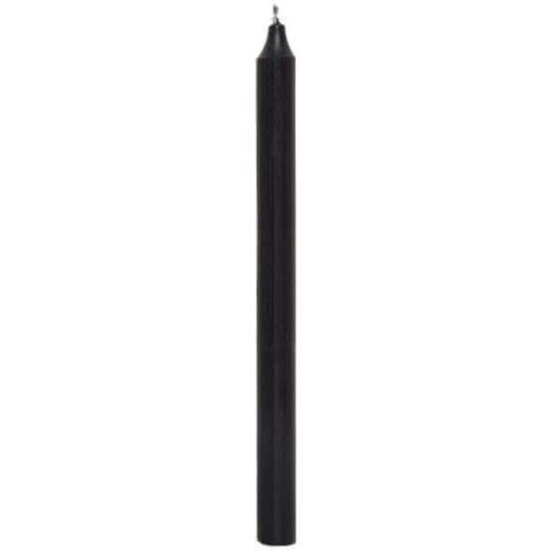 Stjakakerti - Svart, 29cm