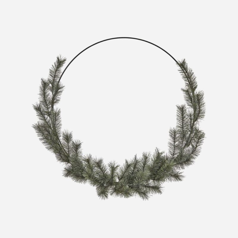 GIANT - krans m/greni og LED, 65cm - Image 4