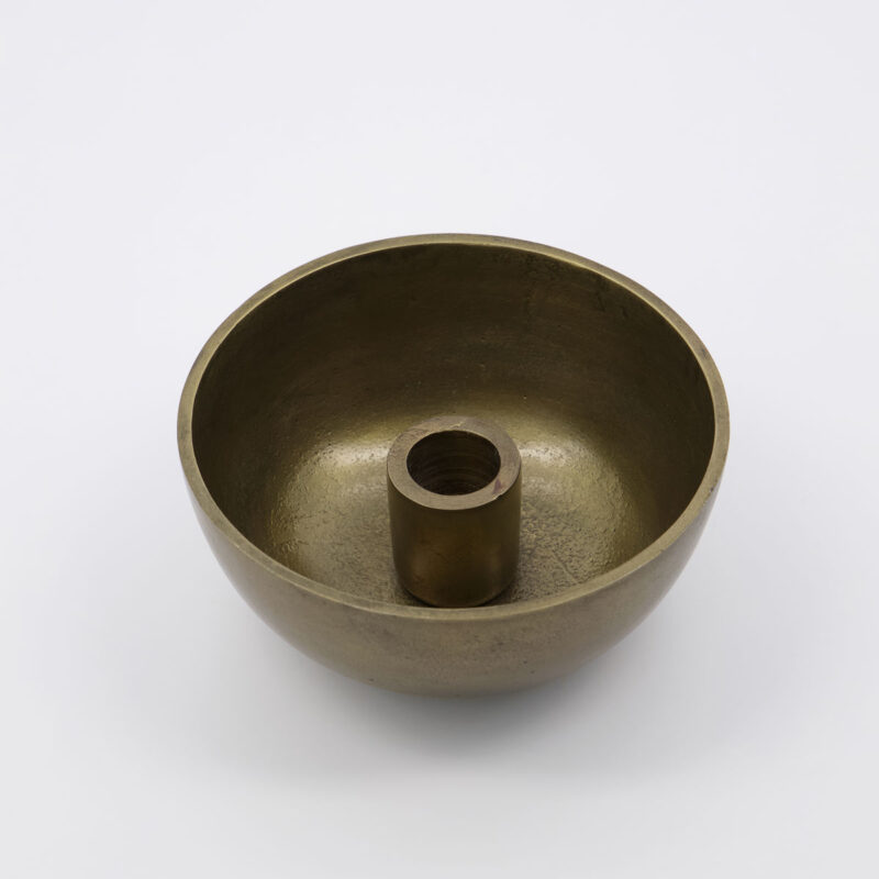 CROWN - Kertastjaki, brass