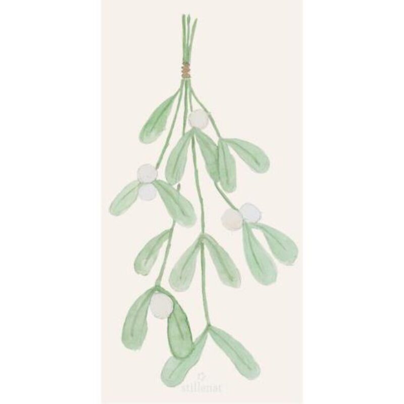 Servíettur - Mistletoe, 16stk