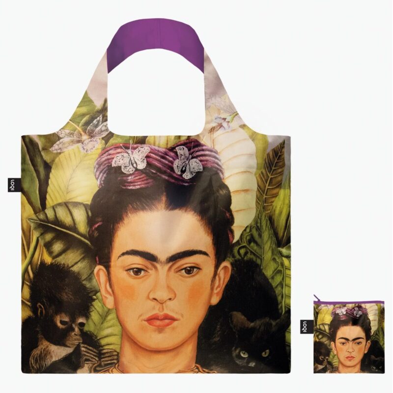 LOQI fjölnotapoki - Frida Kahlo Self Por