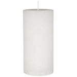 RUSTIC - Kubbakerti, hvítt 14cm