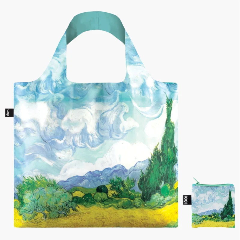 LOQI fjölnotpoki - Van gogh, wheat field