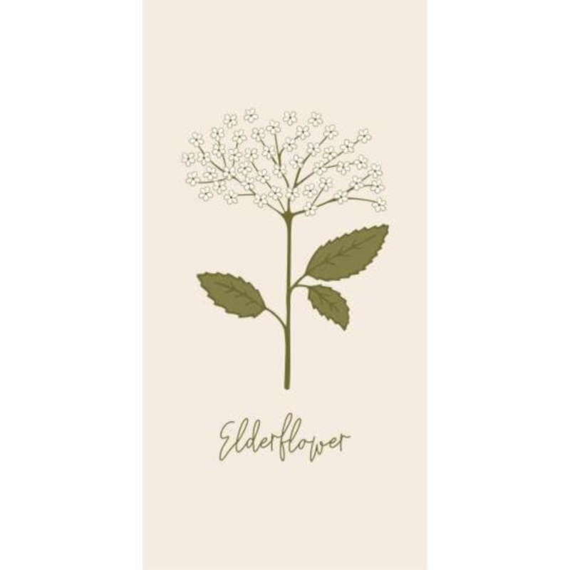 Servíettur - Elderflower