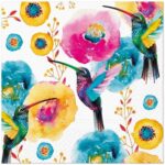 Servíettur - Hummingbird, 20stk