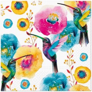Servíettur - Hummingbird, 20stk