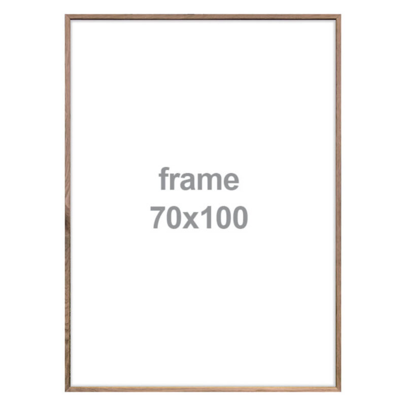 70x100cm - Viðar Rammi