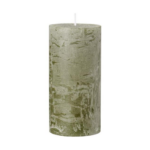 RUSTIC - Kubbakerti, olive green 14x6.8cm