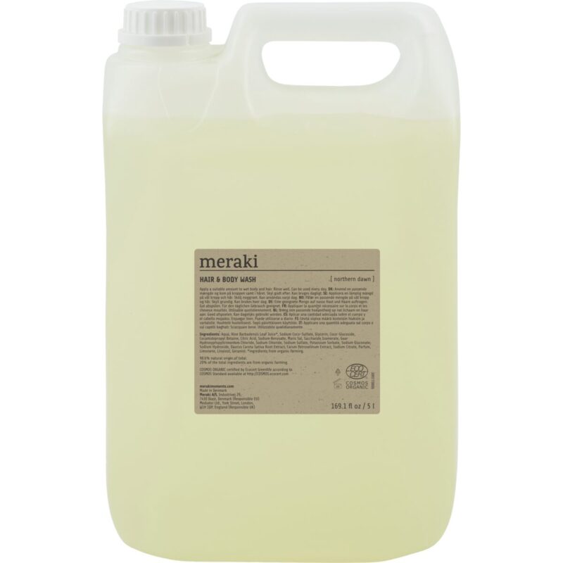 Northern Dawn - hár & sturtusápa,  áfylling 5kg