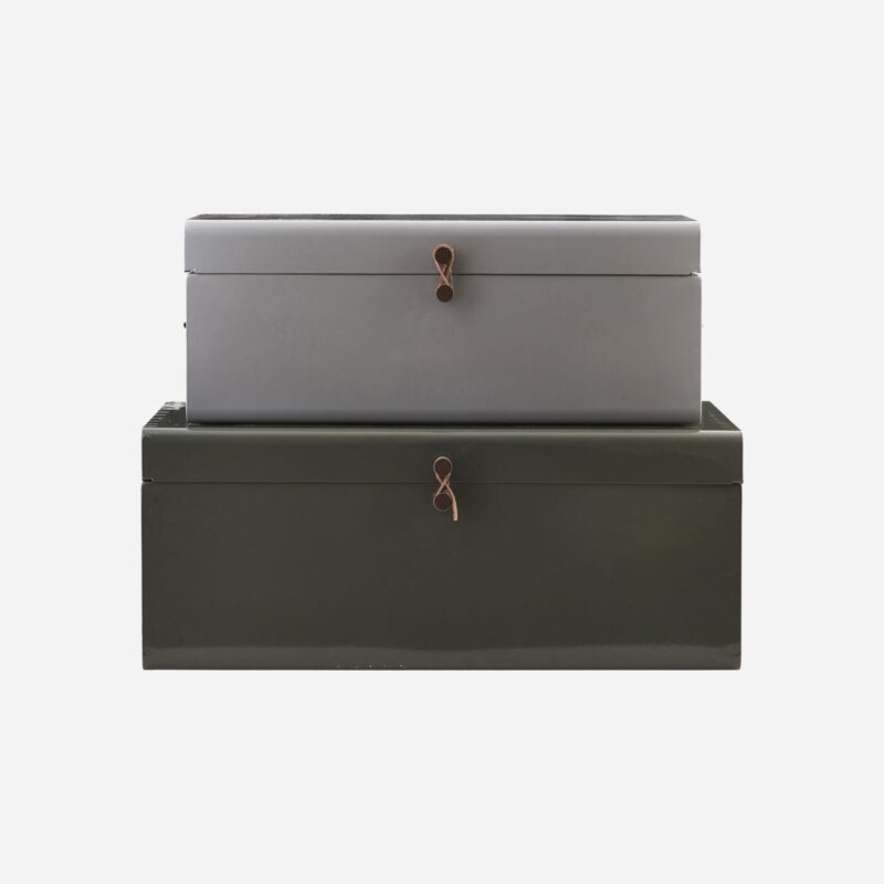 Storage Metal set of 2 S:52x26x20 L60x36