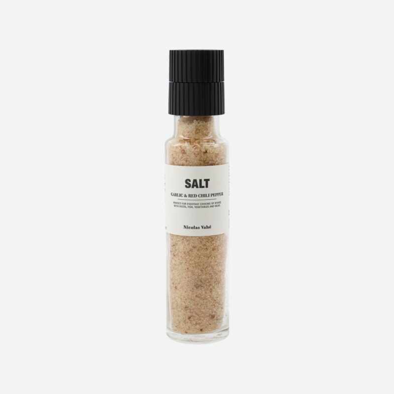 Salt - Hvítlaukur & Rauður Chilli Pipar