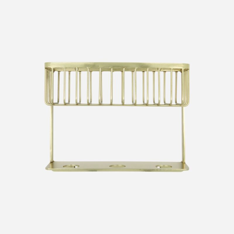 BATH - Baðgrind m/sápuhengi, brass