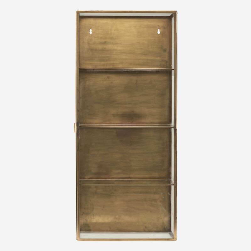 GLASS - Glerskápur, brass 80cm