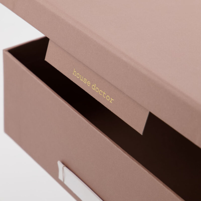 KEEP - Geymslubox burgundy/bleikt - Image 3
