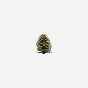 Korta borð haldari Pinus antique brass