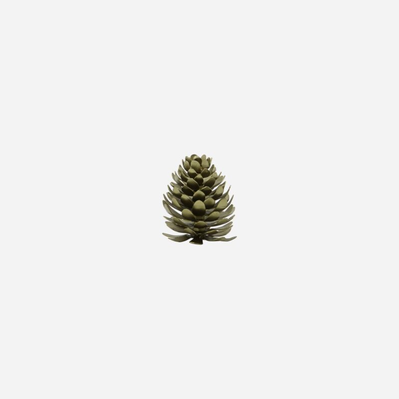 Korta borð haldari Pinus antique brass