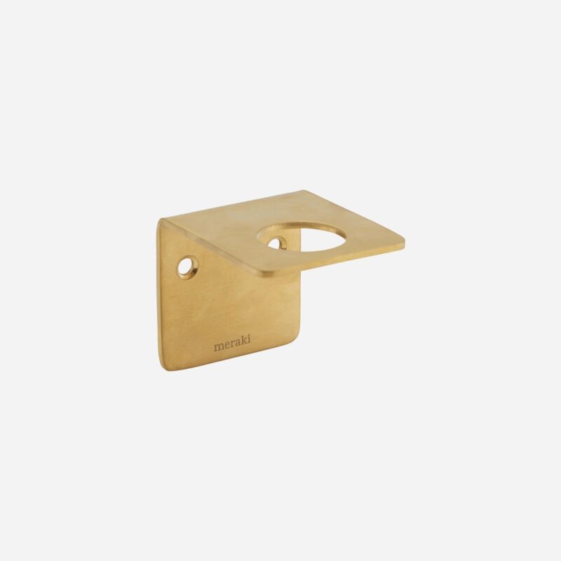 BRUSHED - sápuhaldari, brass
