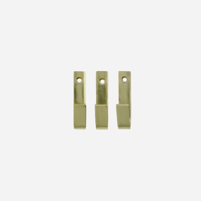 BATH - 3stk Snagar, brass 7cm