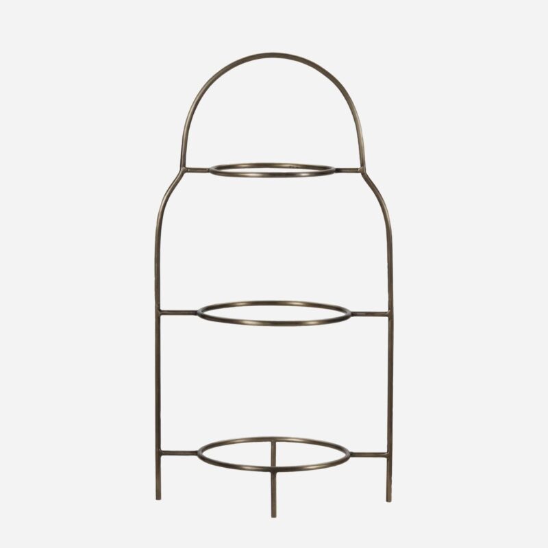 SANA - 3 hæða standur, brass