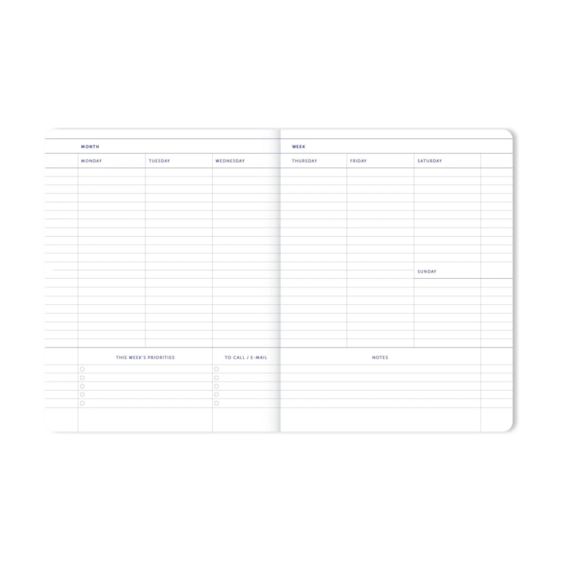 A. Journal - Undated Agenda - Image 2