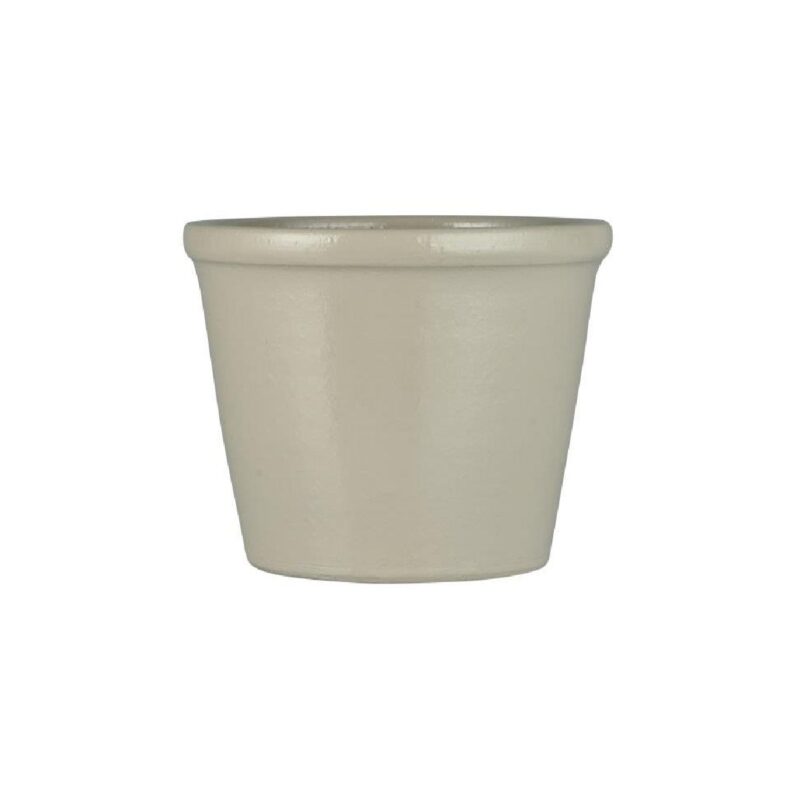 HALFDAN - Blómapottur, sand 16cm