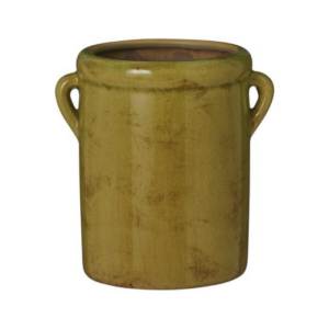 TORA - Blómapottur, grænn 16cm