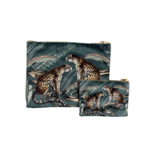 Jardin Leopard - Snyrtitaska og veski