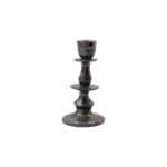 LUCCA - Kertastjaki, black 17cm