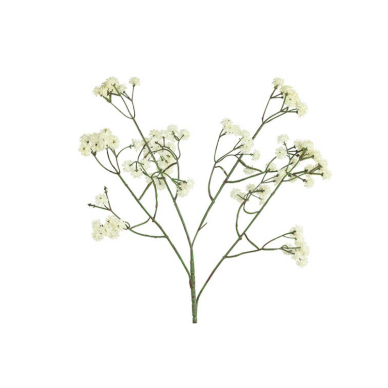 Brúðarslæða - krem, h: 61cm