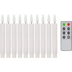 LED mjó kerti m/ fjárstýringu, 10sk