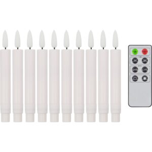 LED mjó kerti m/ fjárstýringu, 10sk