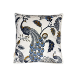 Púði - Velvet piping-navy
