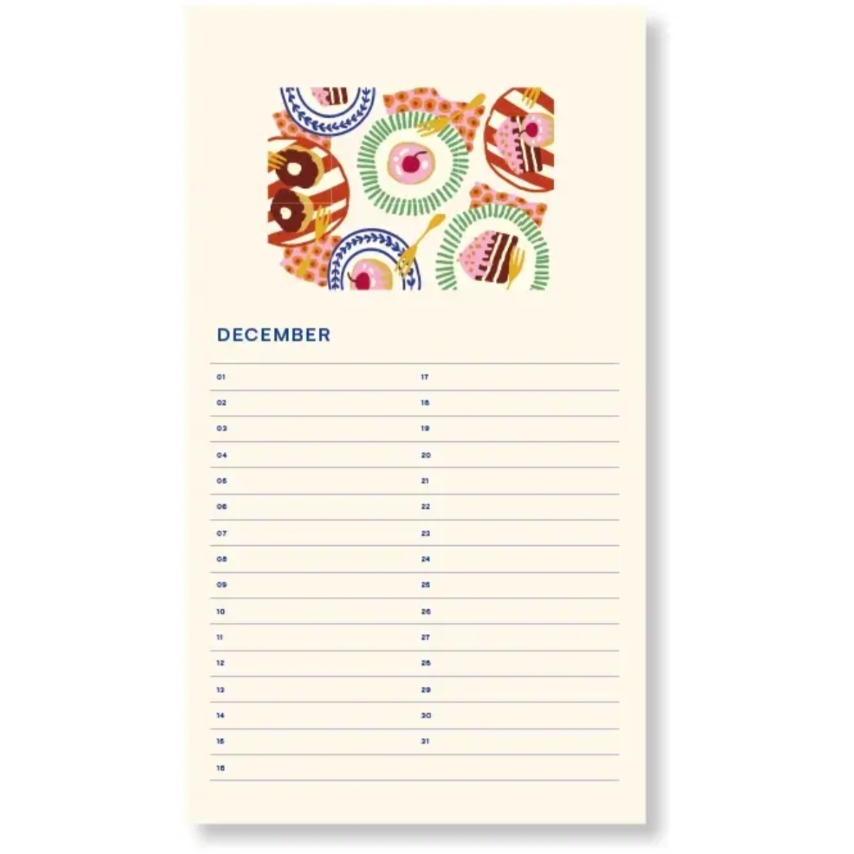 A. Journal - Afmælis dagatal, Sun Pink - Image 2